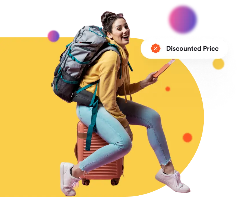 Travel point background
